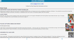 Desktop Screenshot of m.leelanaunews.com